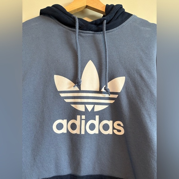 Adidas Originals Men's Blue and Red Hoodie | Size Medium - Picture 5 of 7